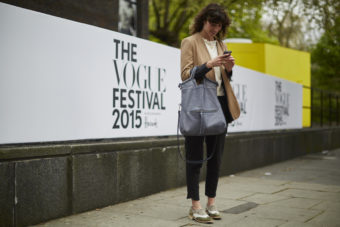 Vogue Fashion Festival / Street Style photography / Tessa Packard by M. Abbas / Zara / Ruffa / Tessa Packard London