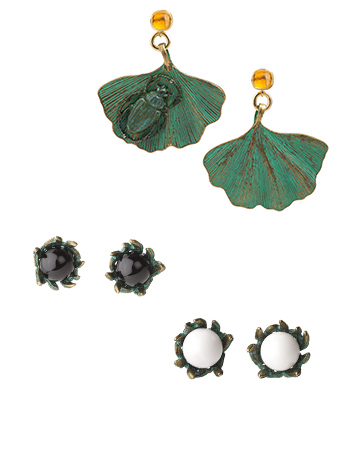 contemporary floral jewellery