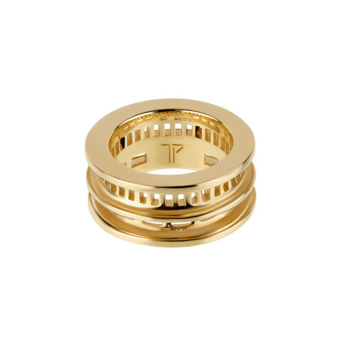 18ct yellow gold cocktail ring