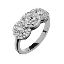 diamond and white gold engagement ring tessa packard