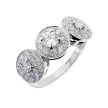 platinum and diamond engagement ring tessa packard