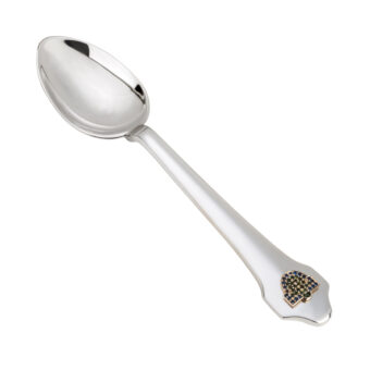 silver christening spoon