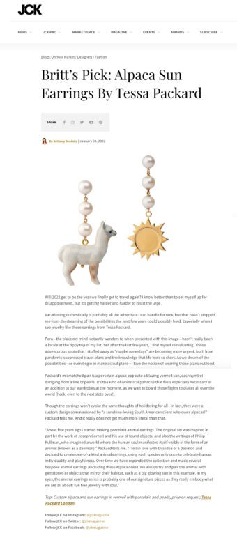 alpaca animal earrings fun jewels