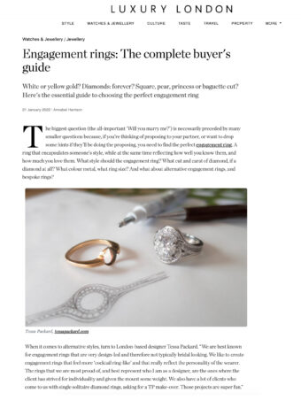 luxury london bespoke engagement ring