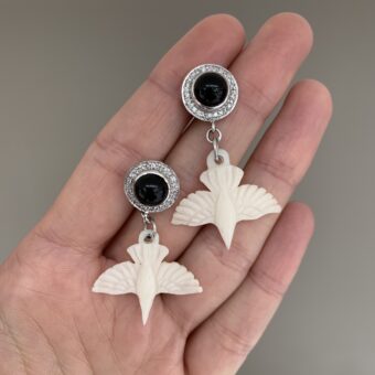 bird animal earrings