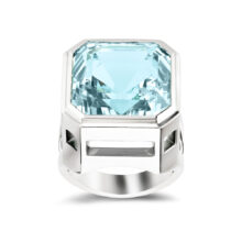 bespoke aquamarine gemstone ring