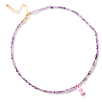 purple amethyst necklace